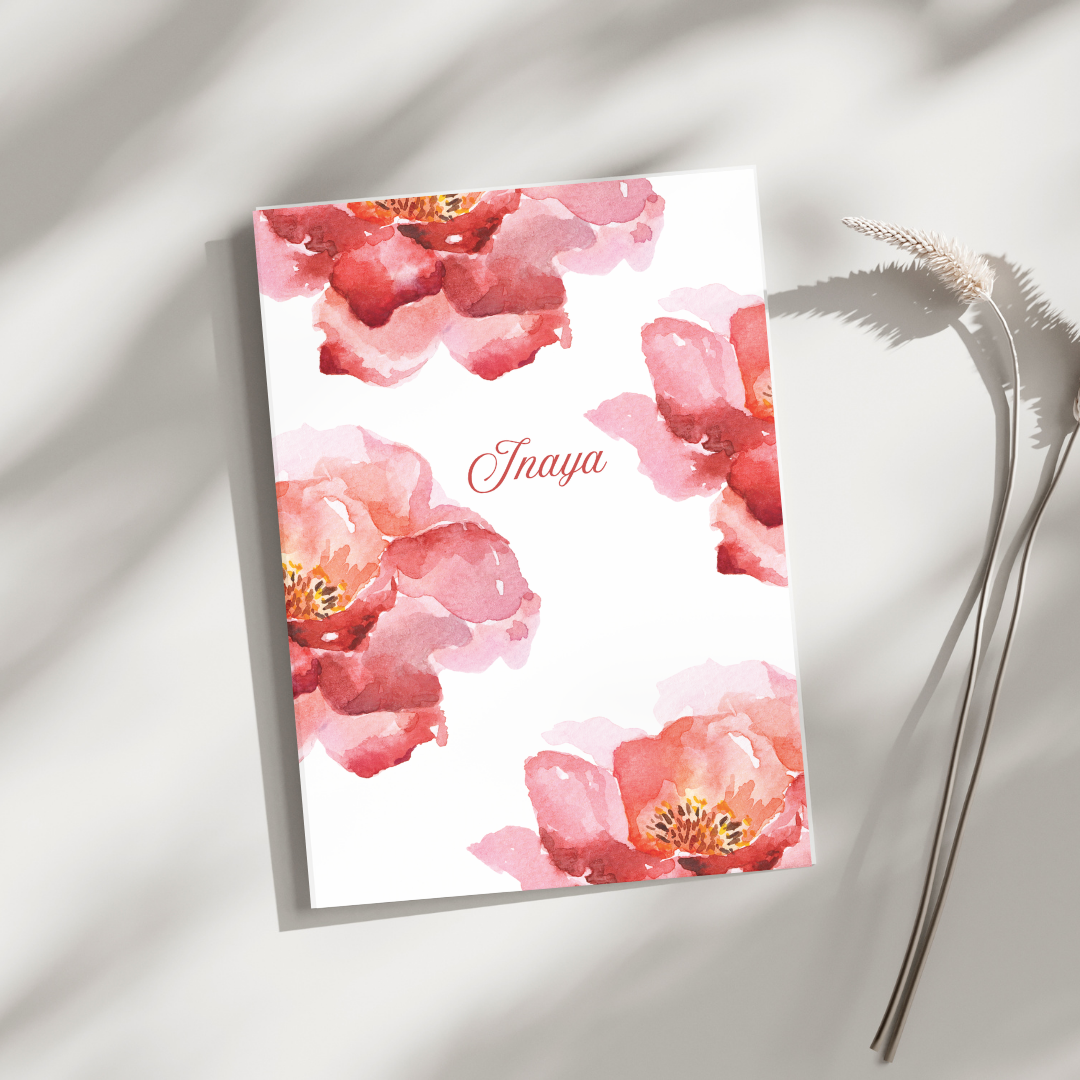 Carnet Personnalisable Collection "Inaya"