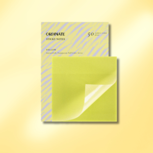 Sticky Notes transparents – Yellow Sun